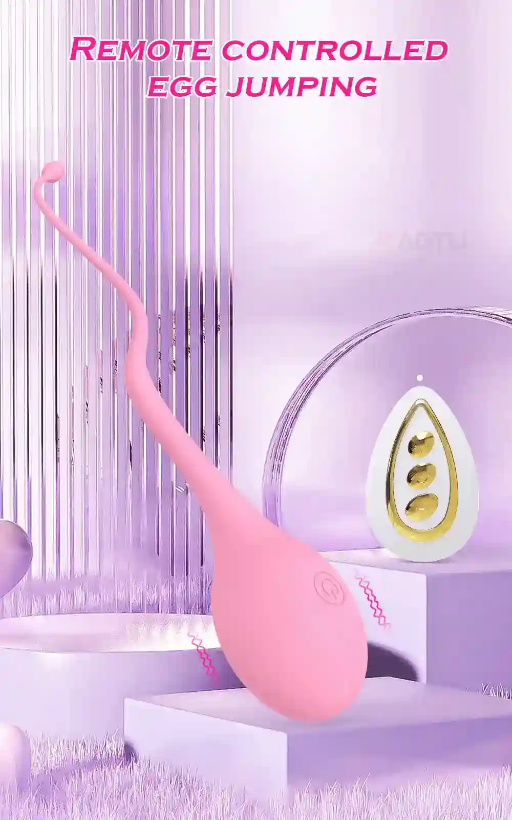 huevo vibrante silicona recargable inalambrico