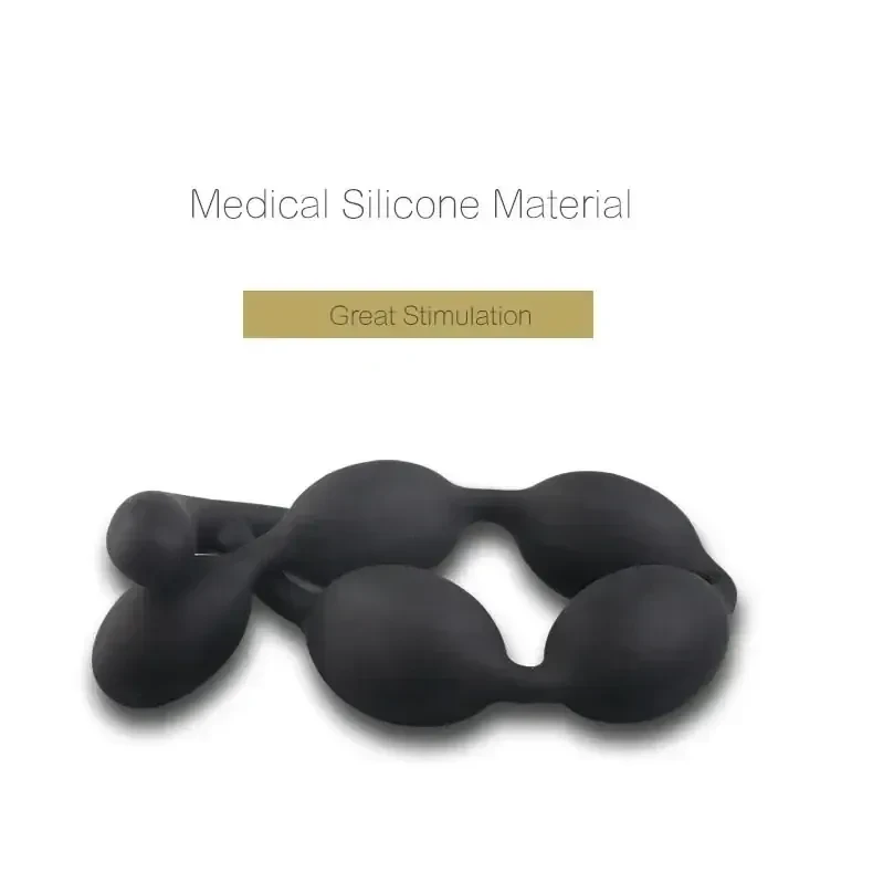 insertable anal silicona medica curvado