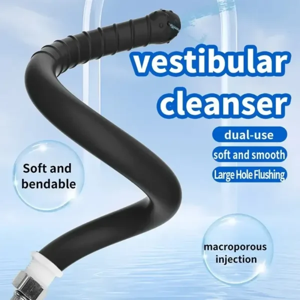 irrigador anal silicona suave y flexible