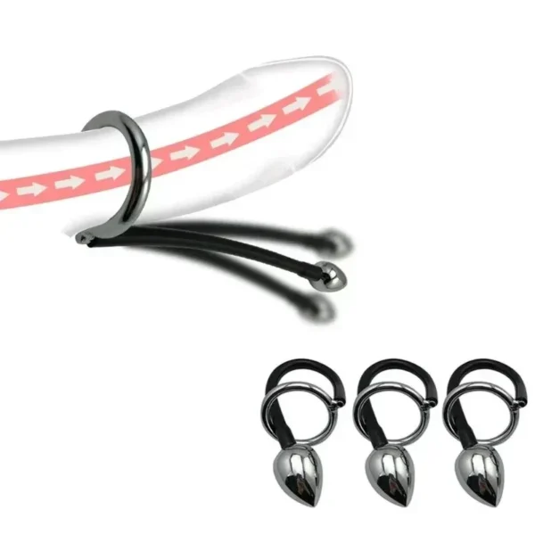 isensualflow es acero inoxidable plug anal avanzado