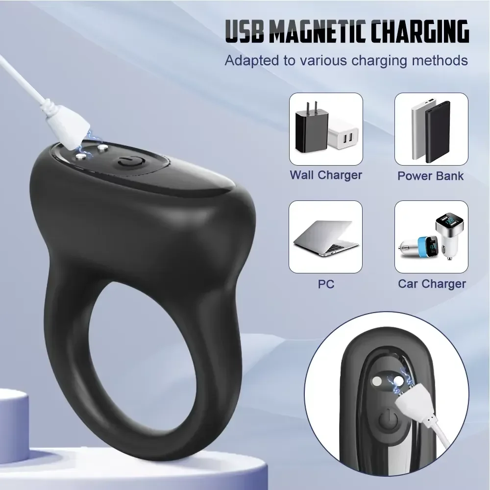 isensualflow es anillo pene vibrador recargable usb
