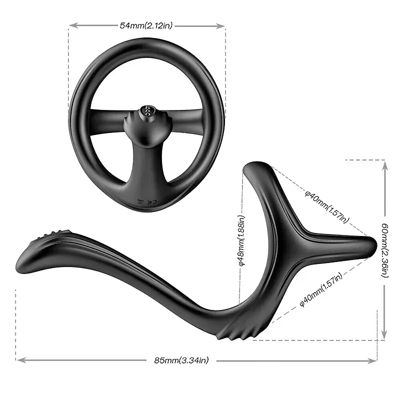 isensualflow es anillo peneano retardante de silicona negra