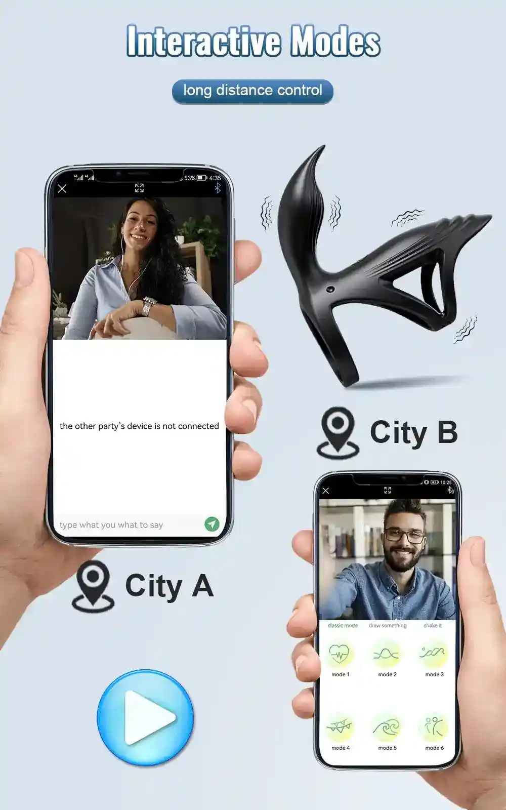 isensualflow es anillo vibrador app control musical