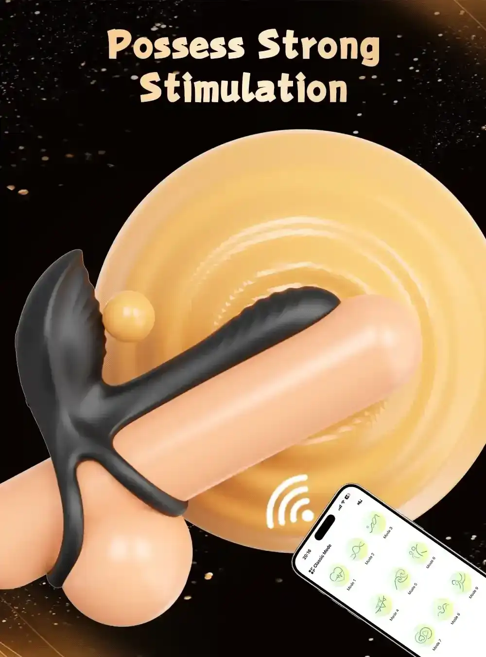 isensualflow es anillo vibrador bluetooth para hombres