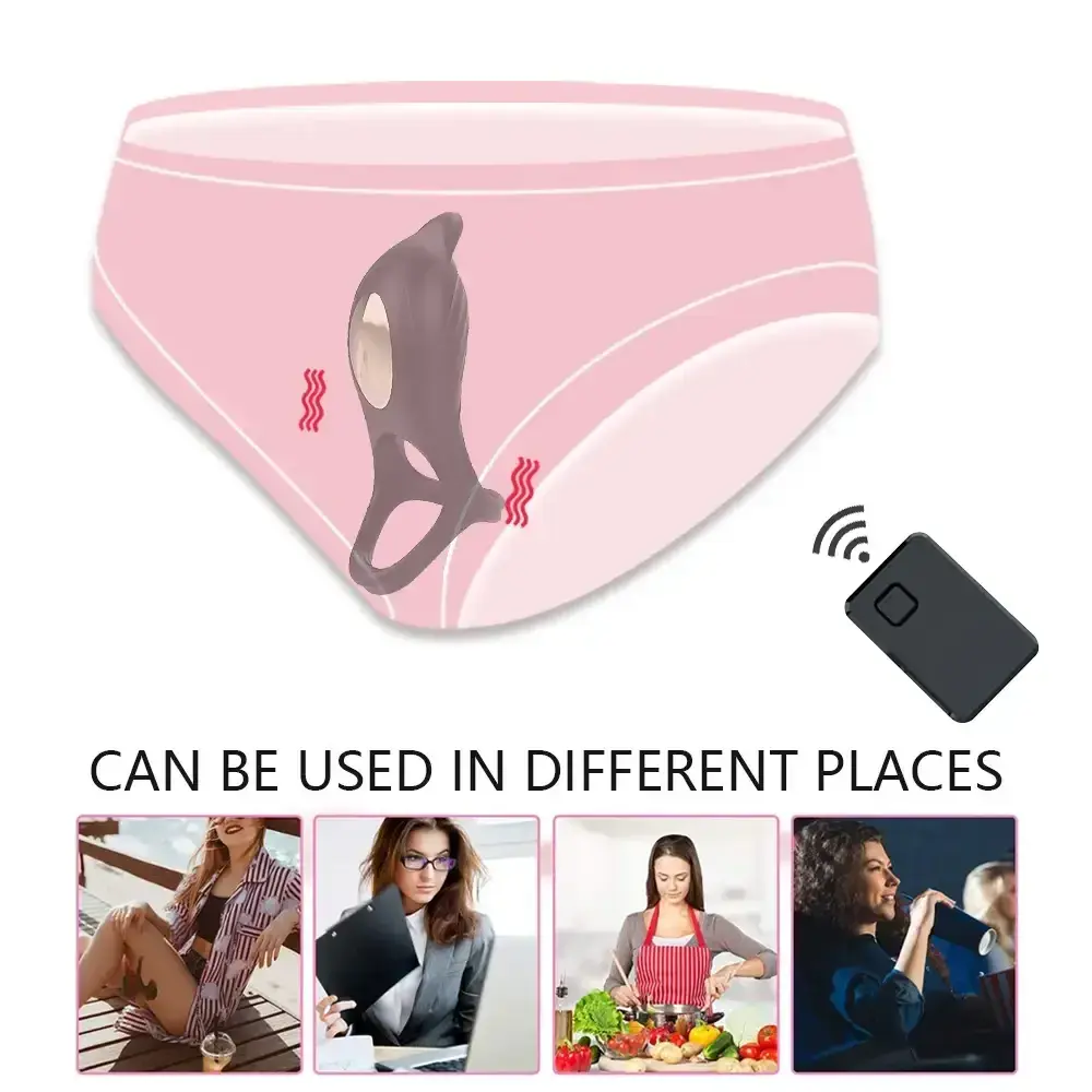 isensualflow es anillo vibrador silicona lengua clitoriana