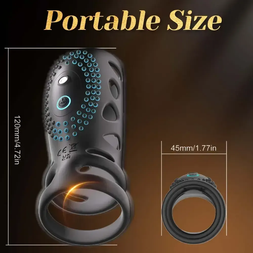 isensualflow es anillo vibrador silicona medica negro