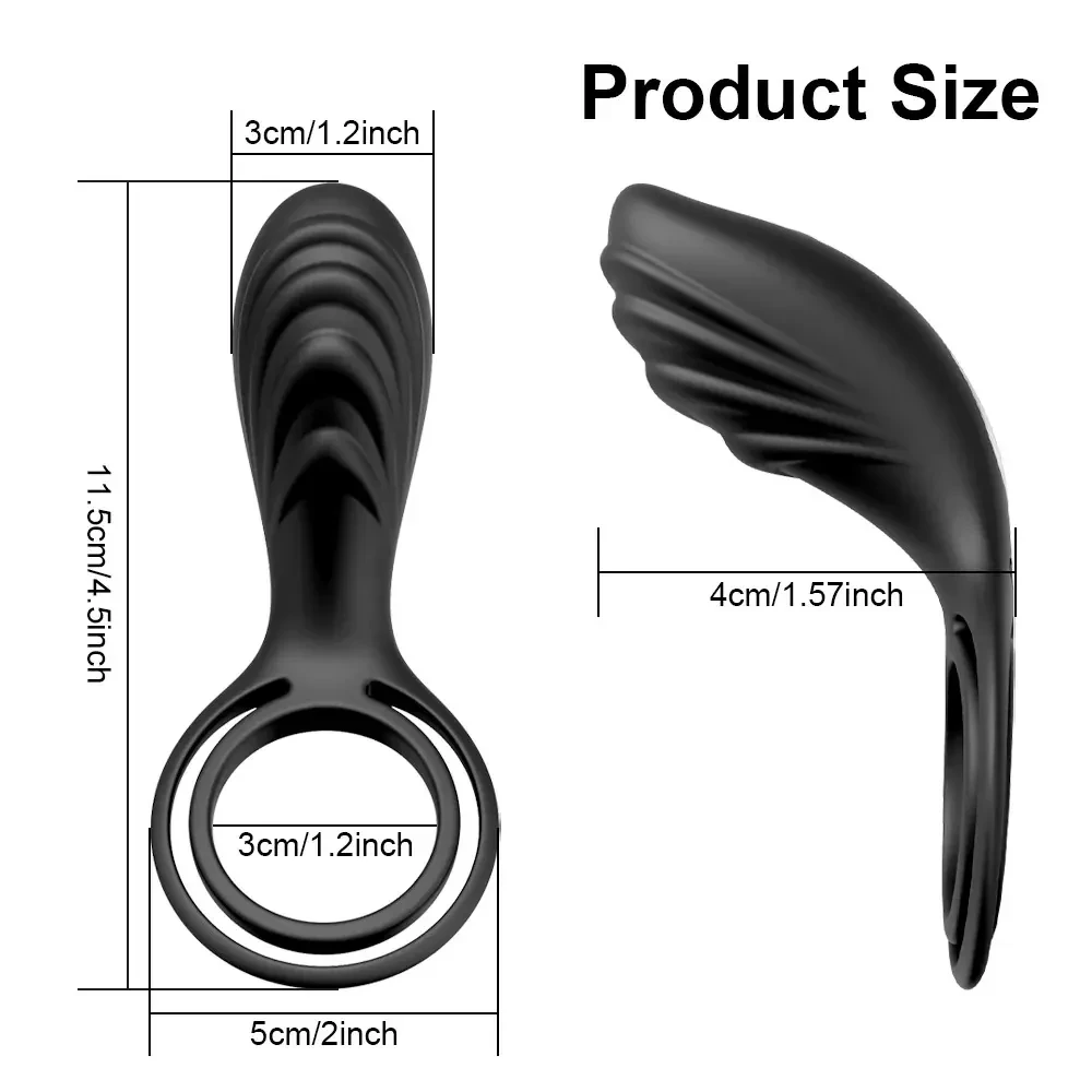 isensualflow es anillo vibrador silicona medica siete modos