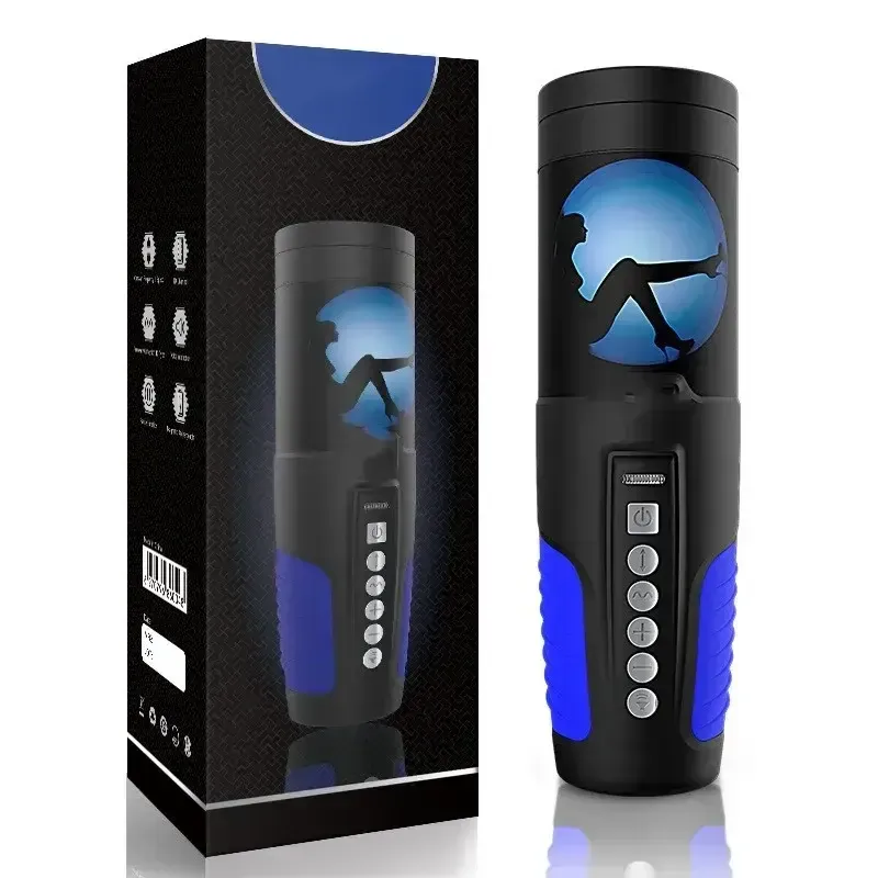 isensualflow es aparato masturbador telescopico automatico