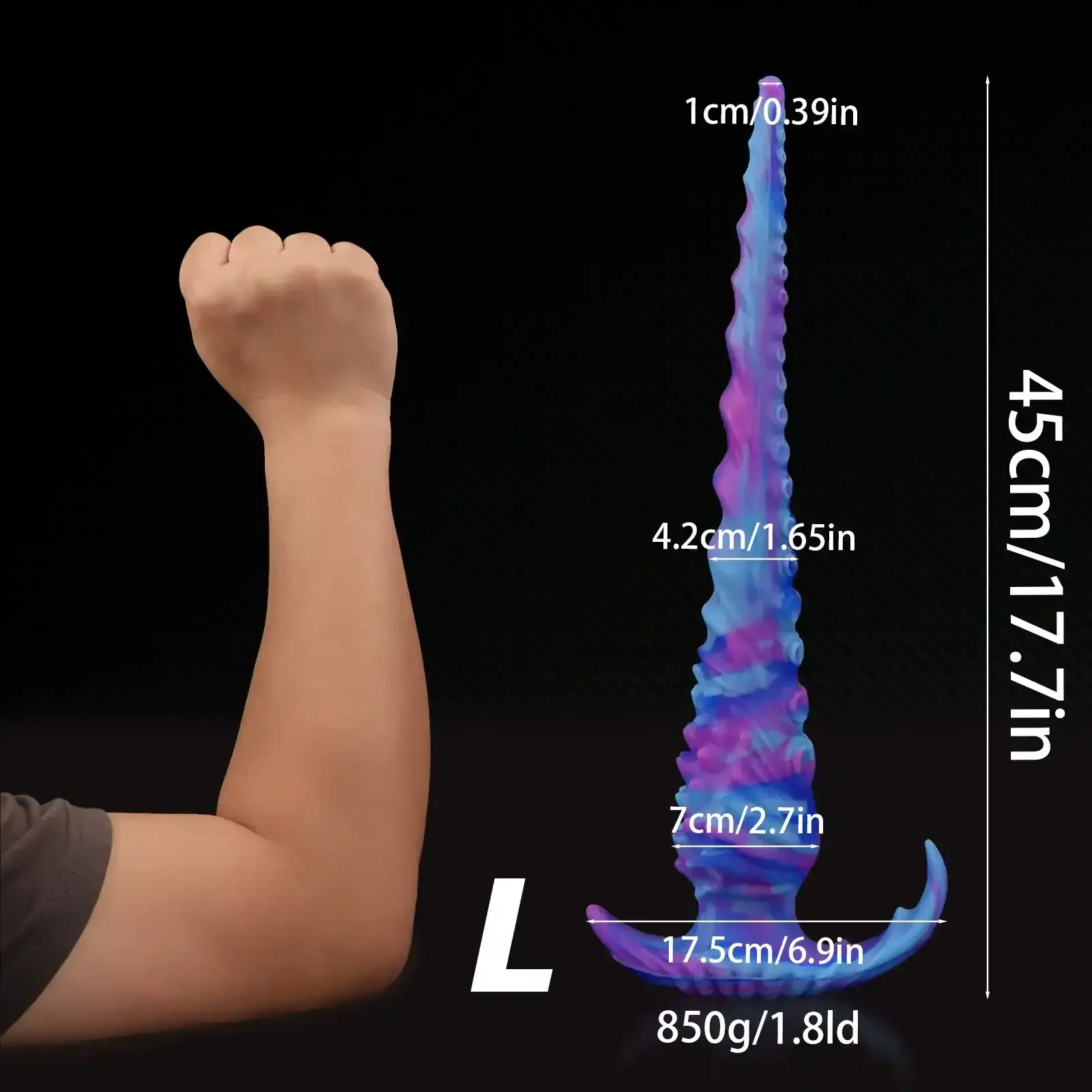 isensualflow es butt plug grande tentaculos silicona