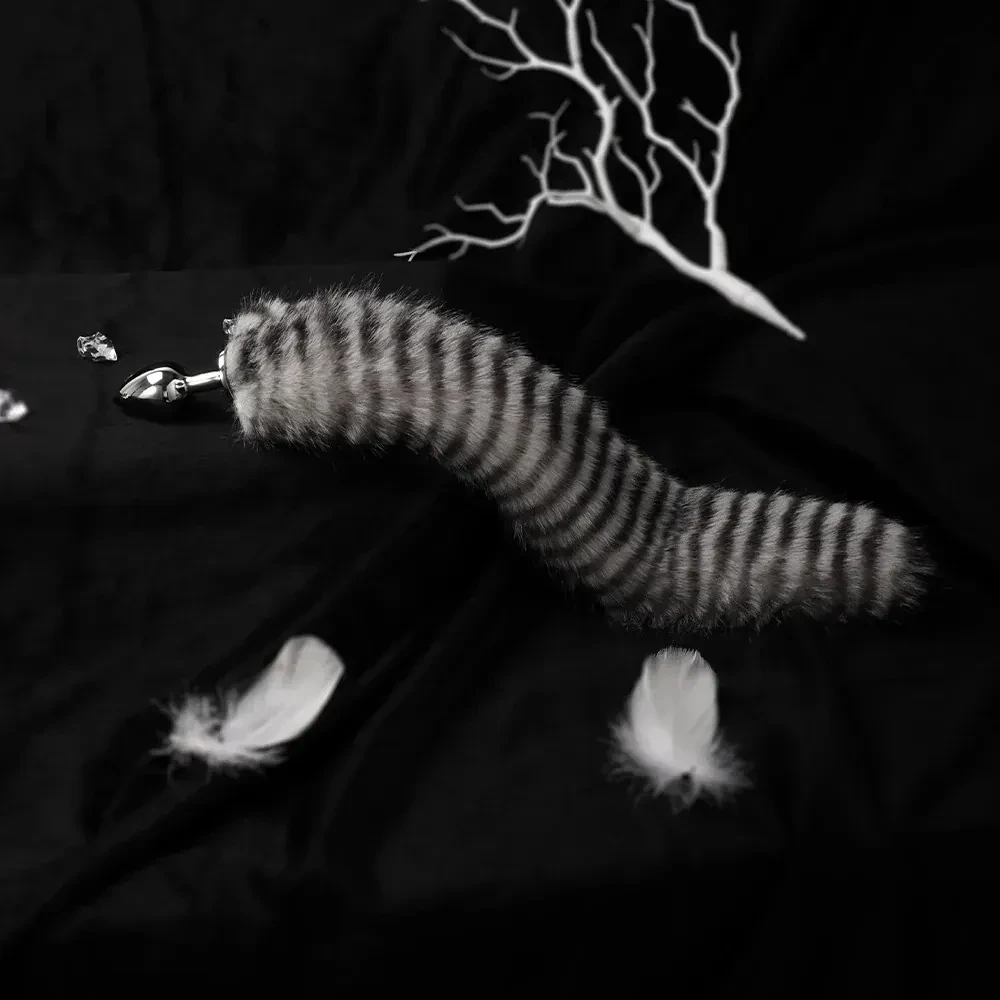 isensualflow es cola de felpa para plug anal metal