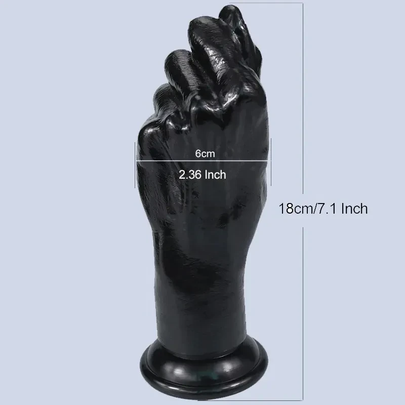 isensualflow es consolador anal mano suave color carne