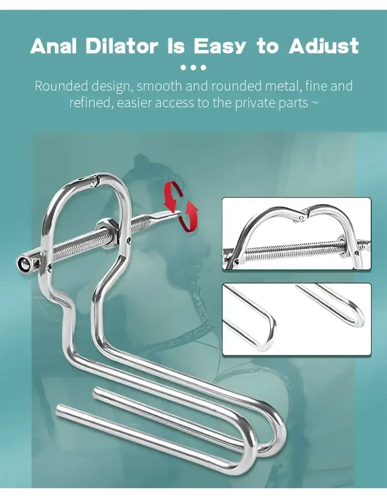isensualflow es dilatador anal acero inoxidable ajustable