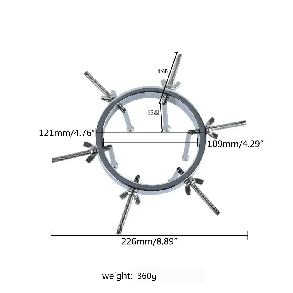 isensualflow es dilatador anal acero inoxidable expandible
