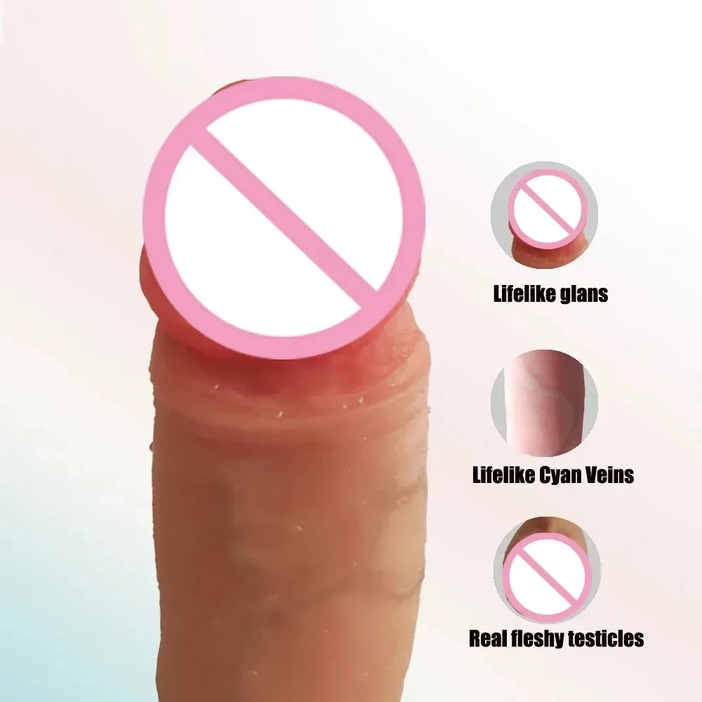isensualflow es dildo curvado realista con glande definido