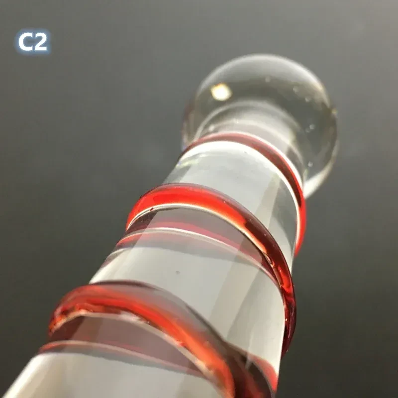 isensualflow es dildo de cristal con fusta cuero