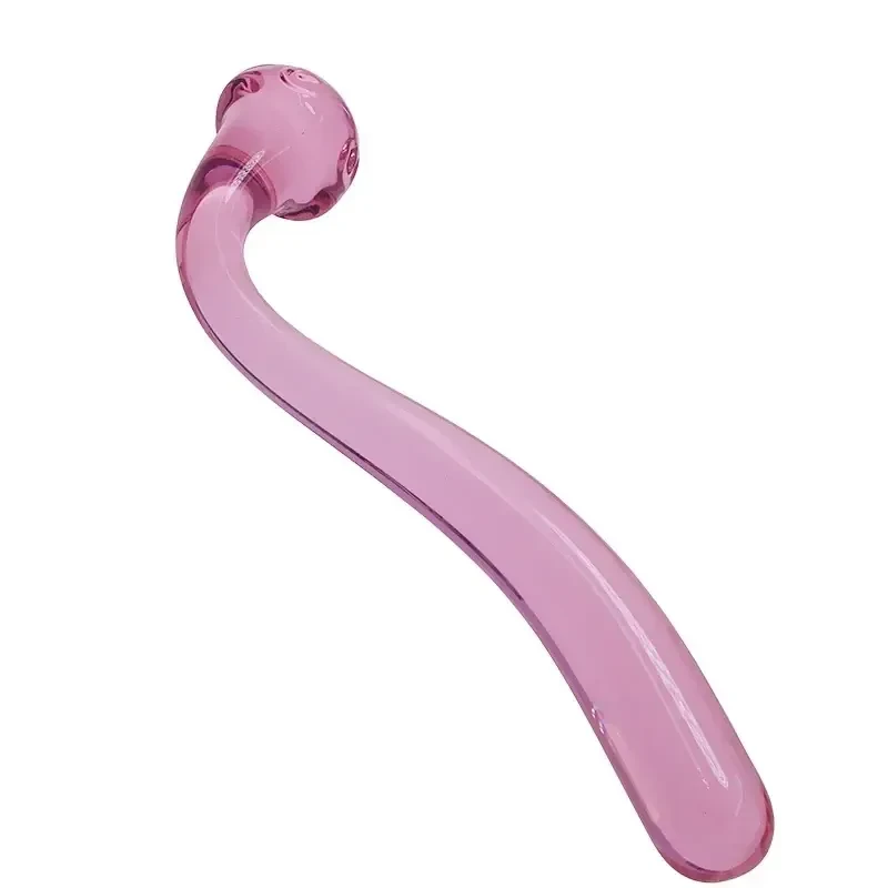 isensualflow es dildo de vidrio transparente punto g