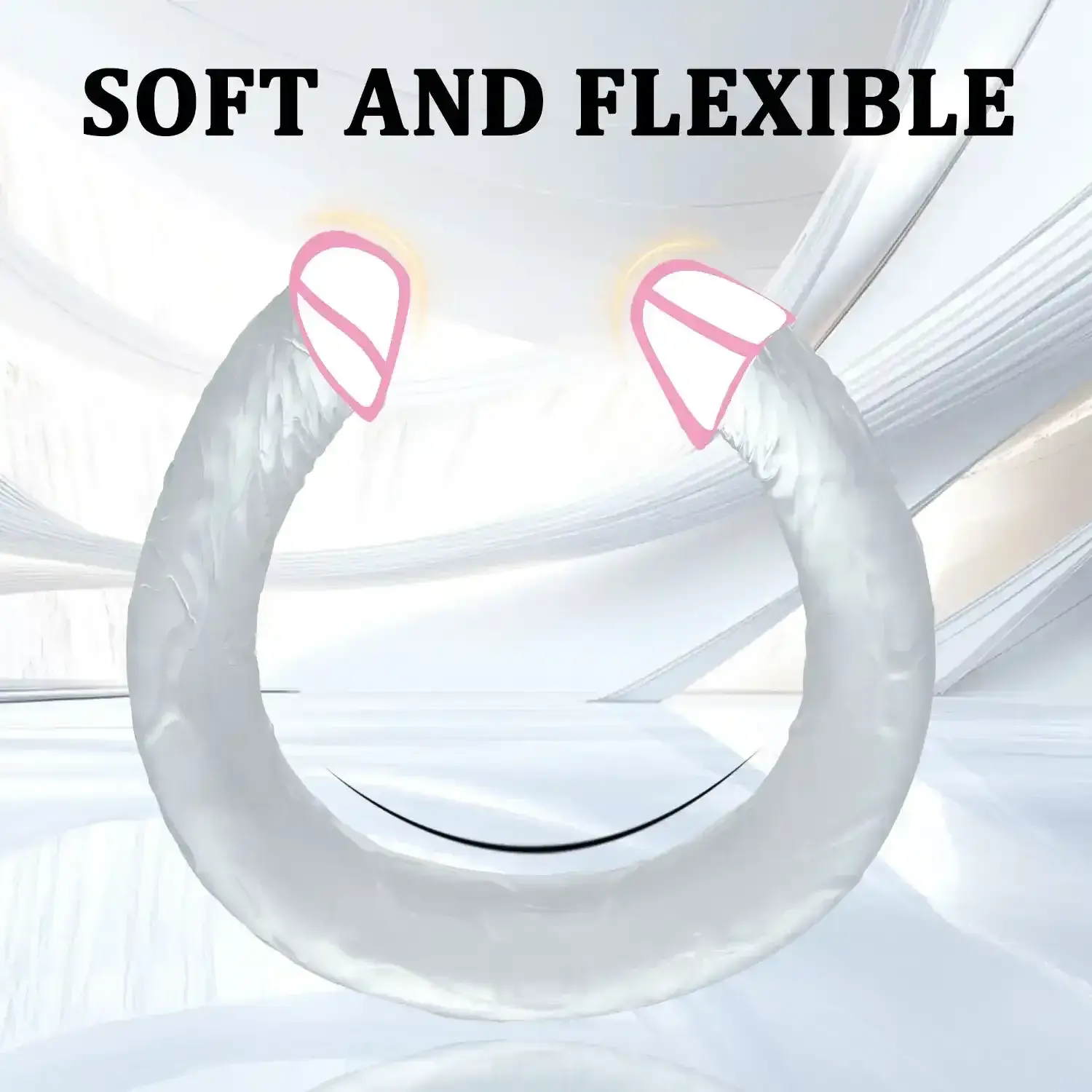 isensualflow es dildo doble realista de tpe 1