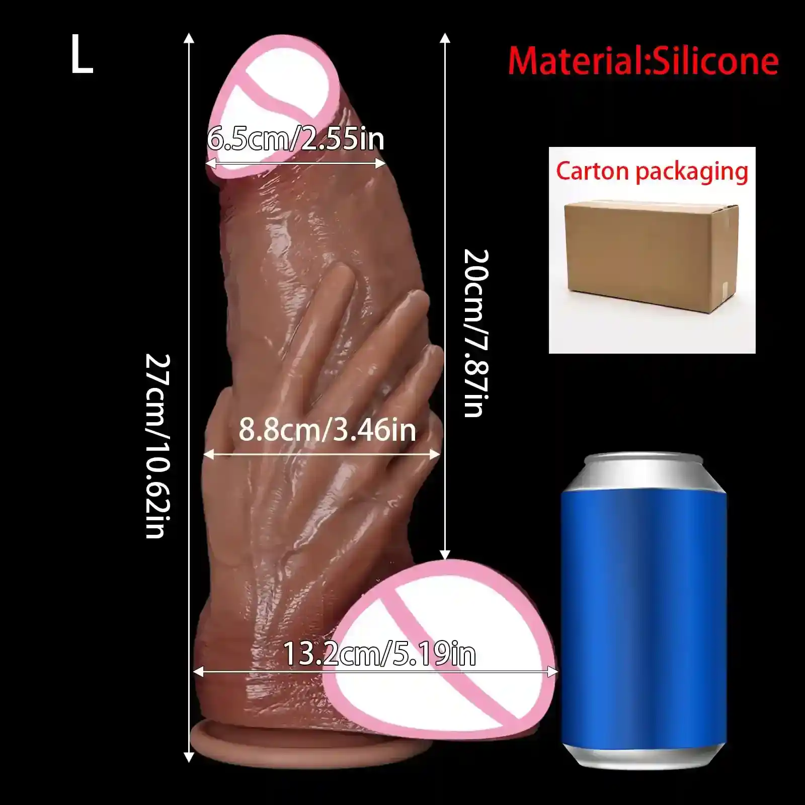 isensualflow es dildo realista con ventosa grande 1