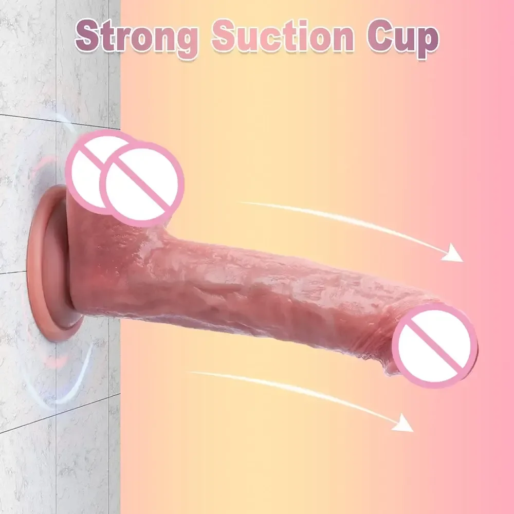 isensualflow es dildo realista de silicona medica suave