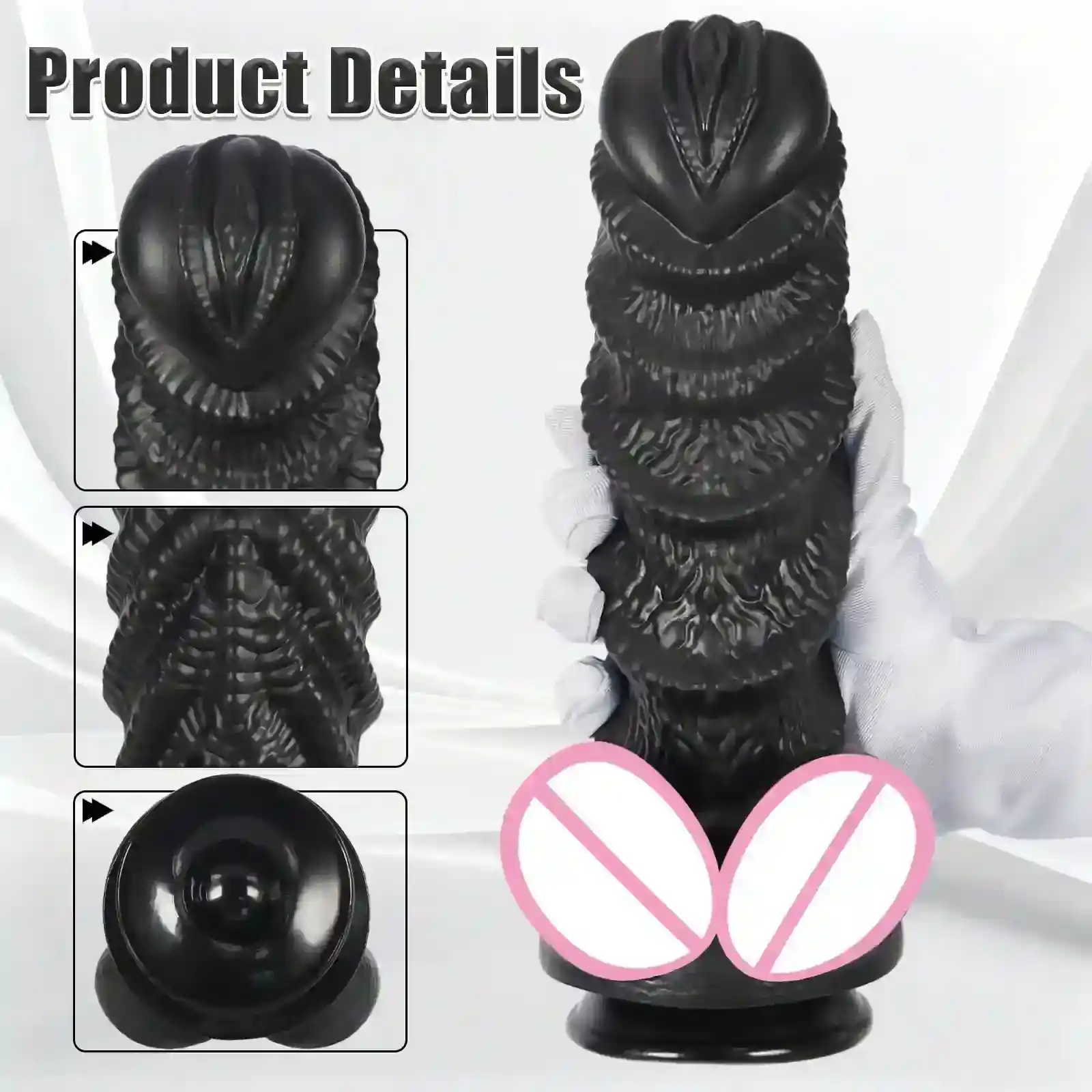 isensualflow es dildo realista rojo con ventosa potente