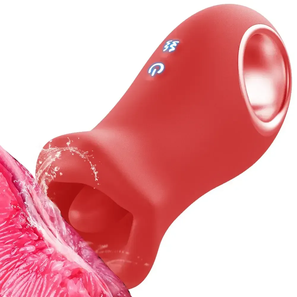 isensualflow es dildo silicona con forma de lengua