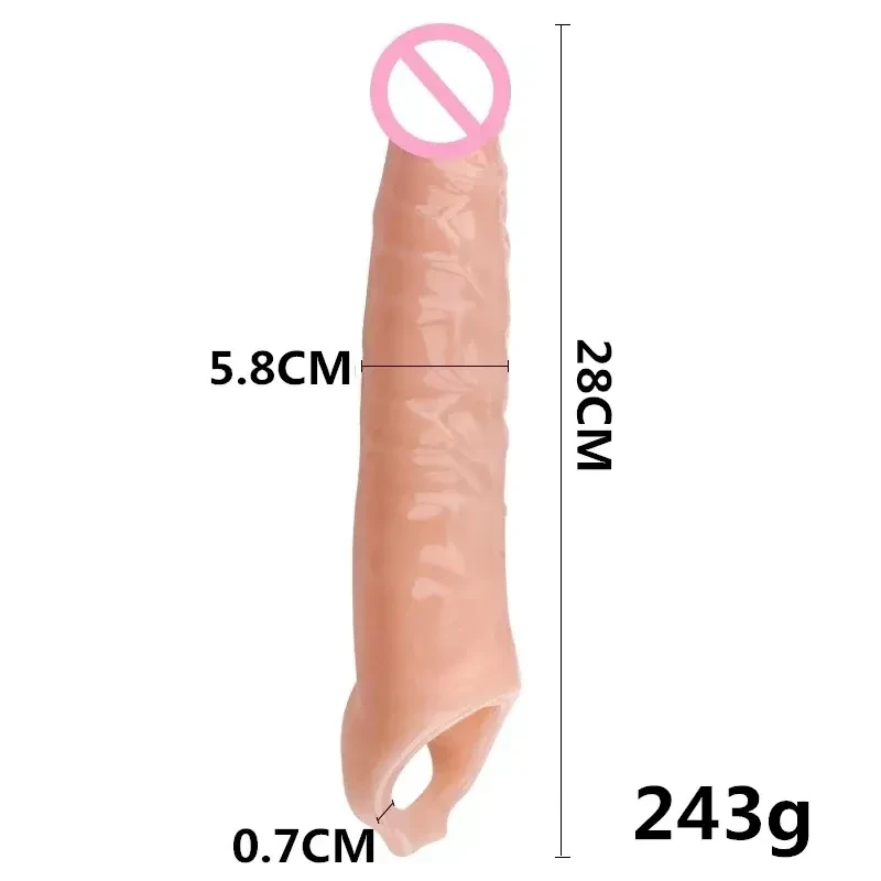isensualflow es dildo silicona extra largo color carne