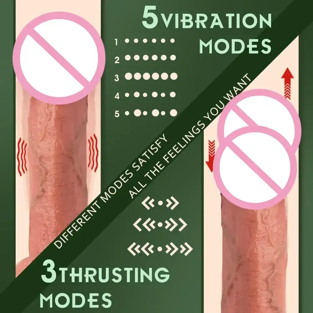 isensualflow es dildo telescopico con movimiento y calor