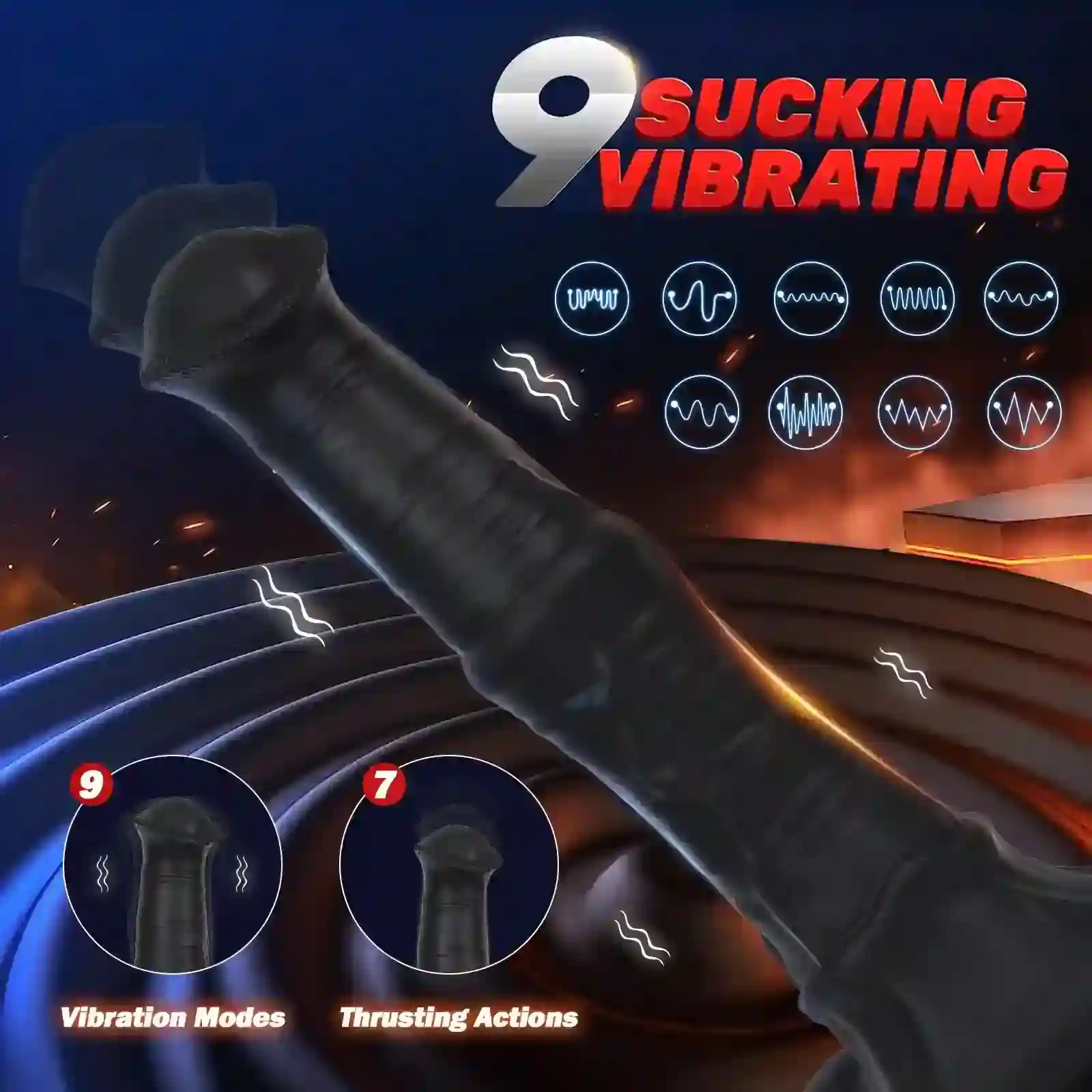 isensualflow es dildo vibrador punto g silicona