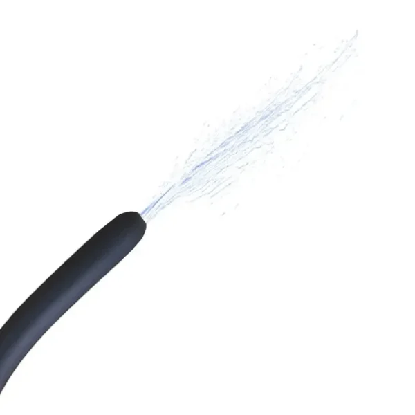 isensualflow es ducha anal silicona con boquillas ajustables