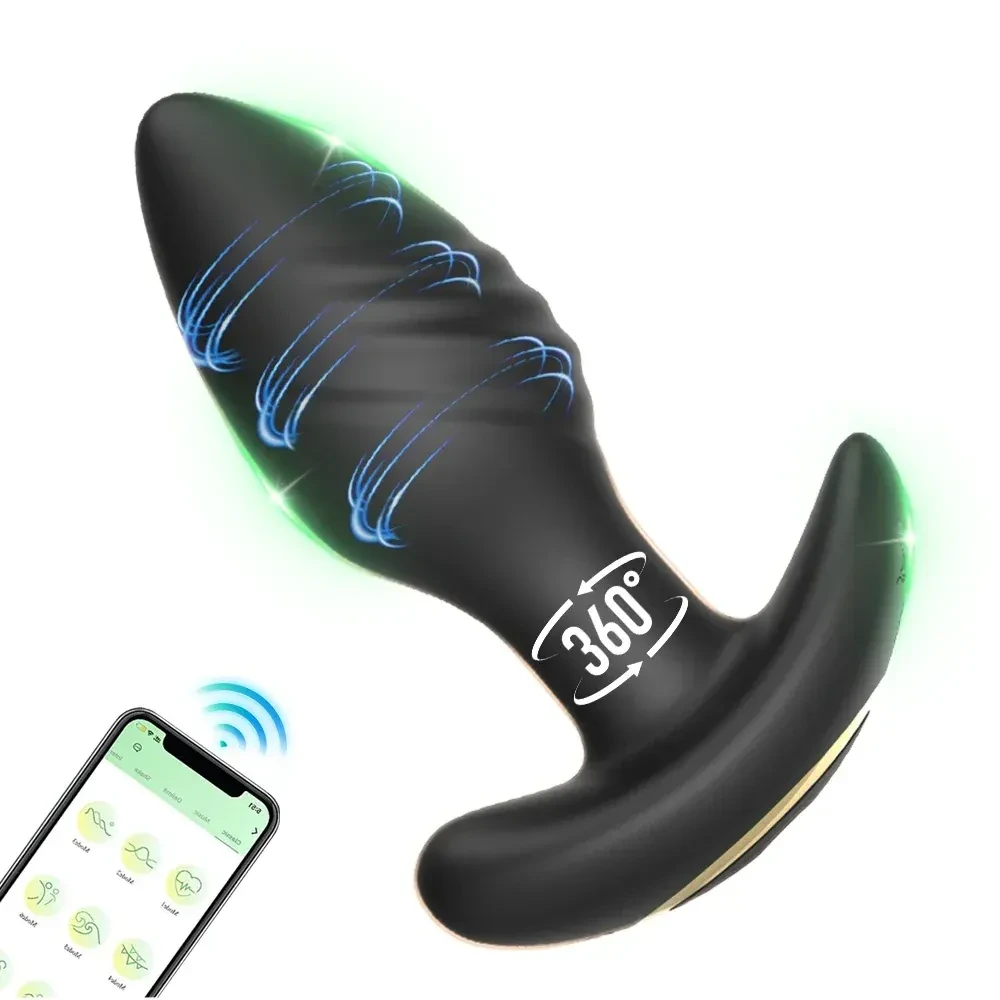 isensualflow es estimulador anal con textura espiral
