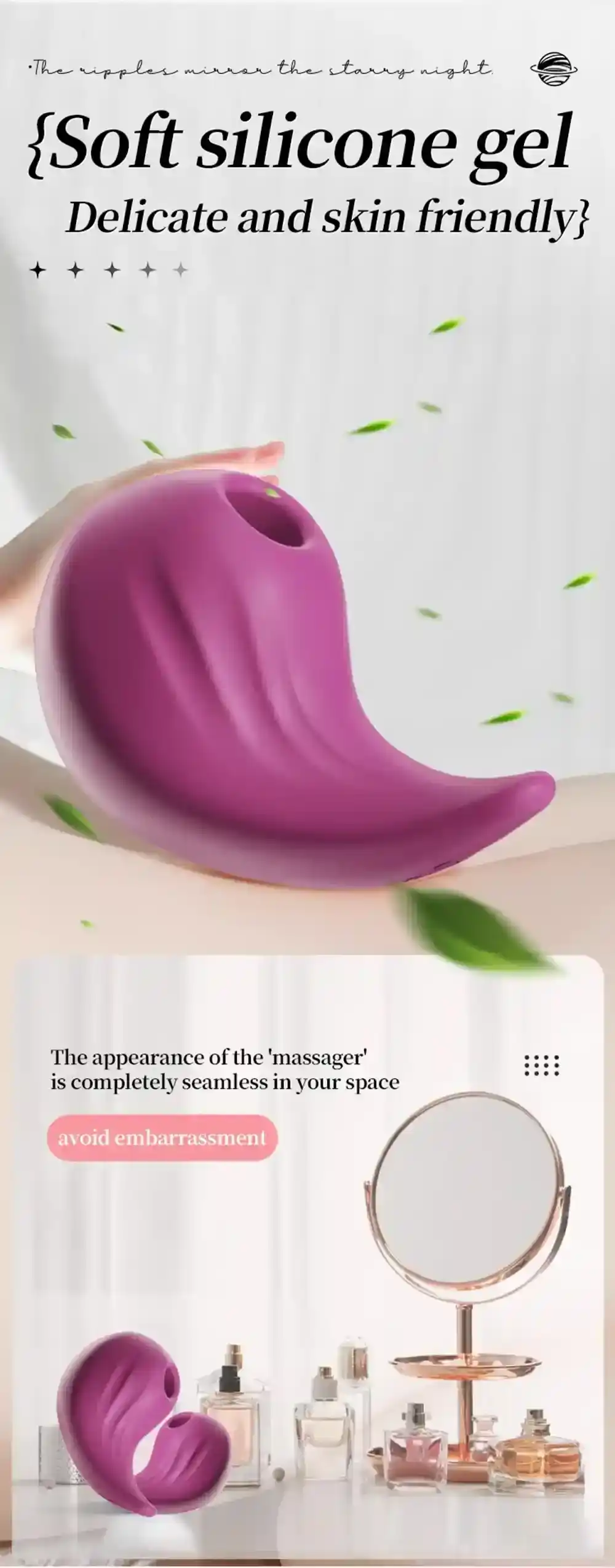 isensualflow es estimulante femenino suave al tacto