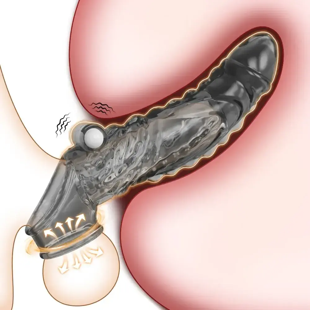 isensualflow es funda pene silicona con vibracion