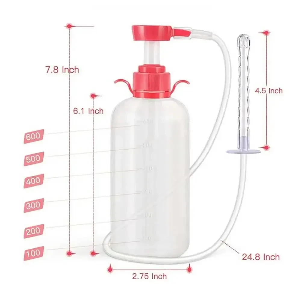 isensualflow es jeringa limpieza intima 600ml plastico