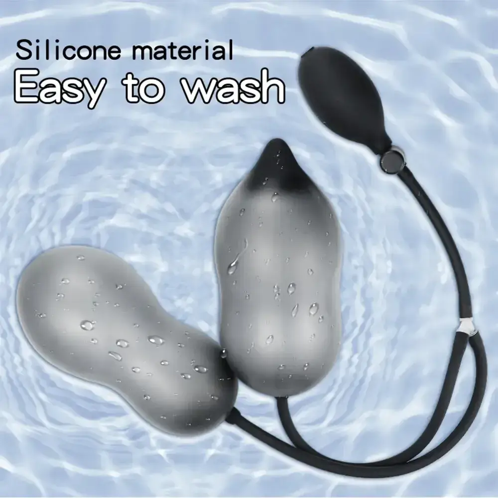 isensualflow es juguete sexual anal inflable silicona