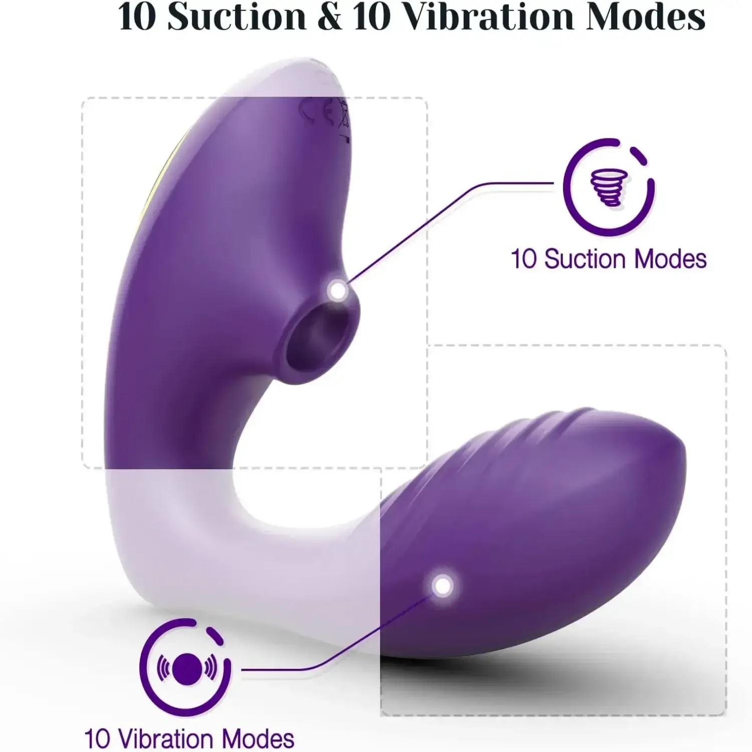 isensualflow es juguete sexual recargable silicona purpura