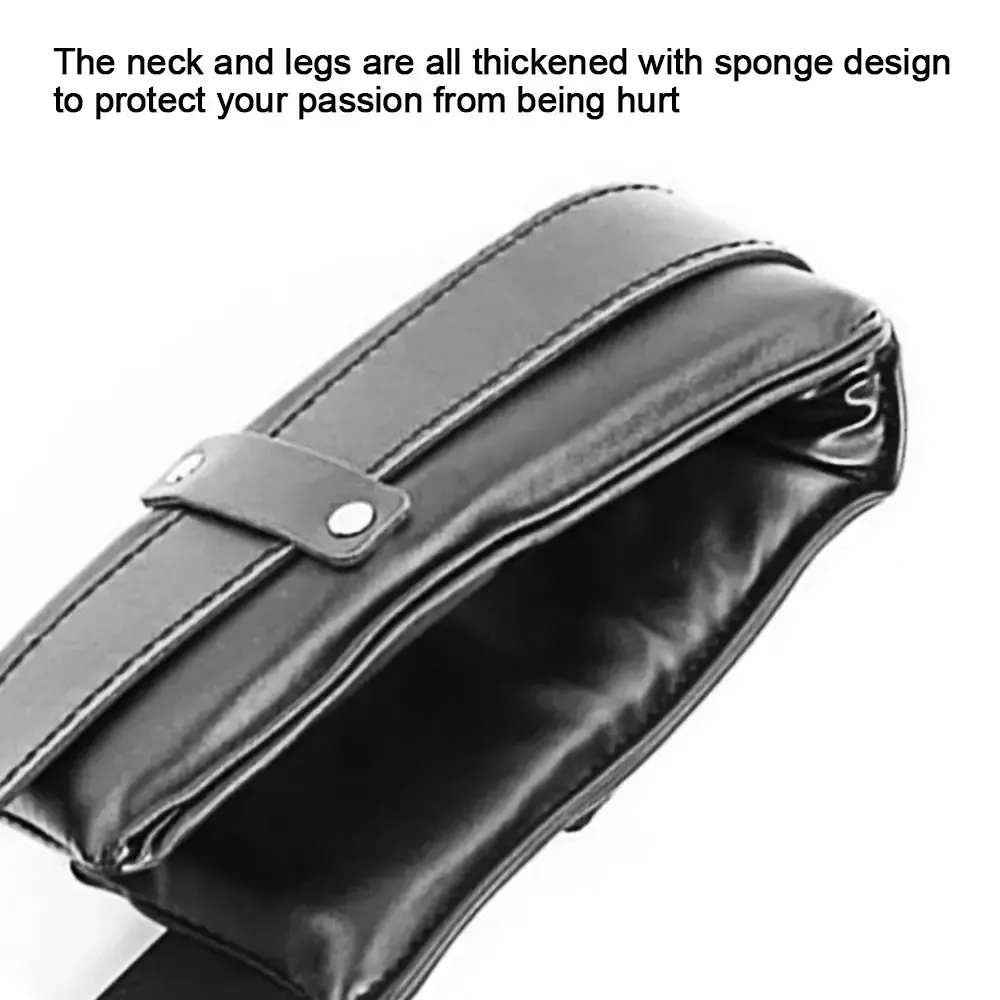 isensualflow es kit completo bdsm cuero pu felpa metal