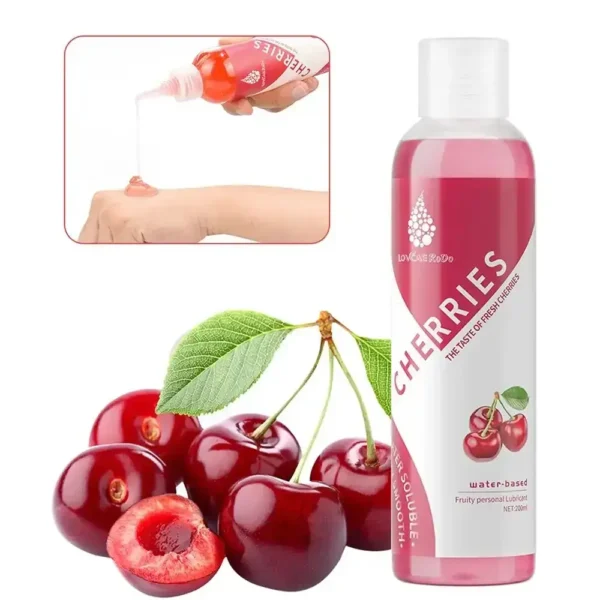 isensualflow es lubricante íntimo frutal comestible