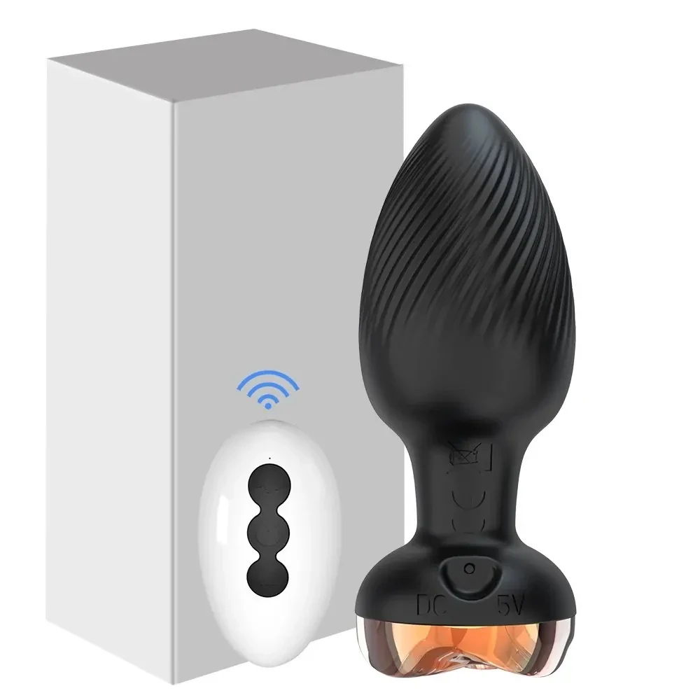 isensualflow es masajeador prostático con control remoto