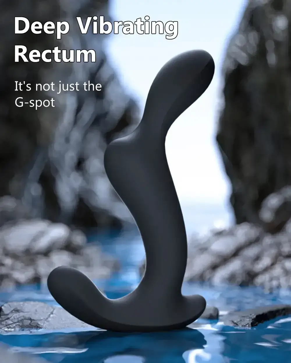 isensualflow es masajeador prostatico de silicona con vibracion