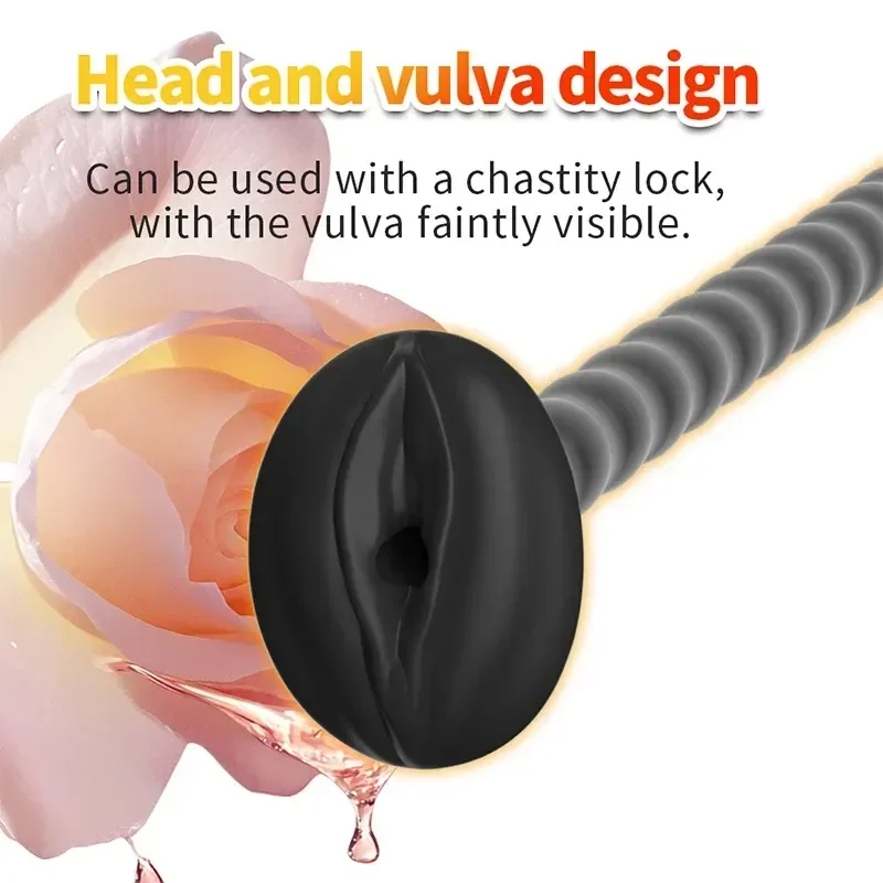 isensualflow es masajeador prostatico uretral silicona negra