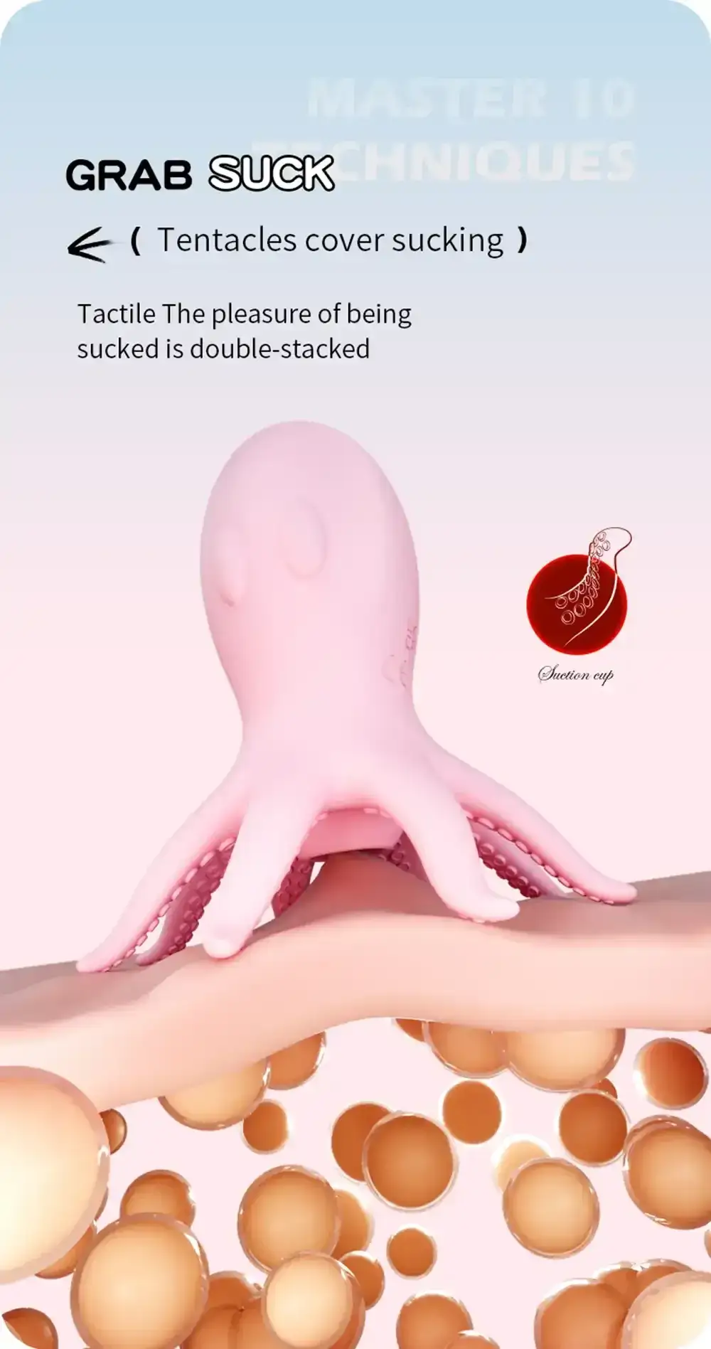 isensualflow es masturbador femenino silicona forma de pulpo