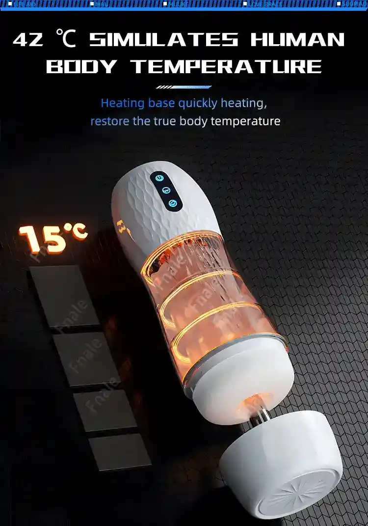 isensualflow es masturbador masculino automatico con calor