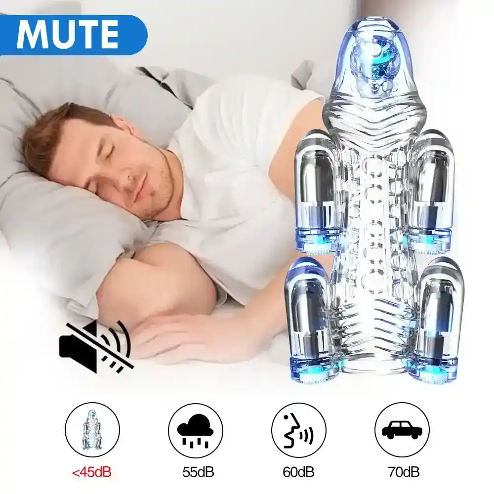 isensualflow es masturbador masculino con estimulador glande abs