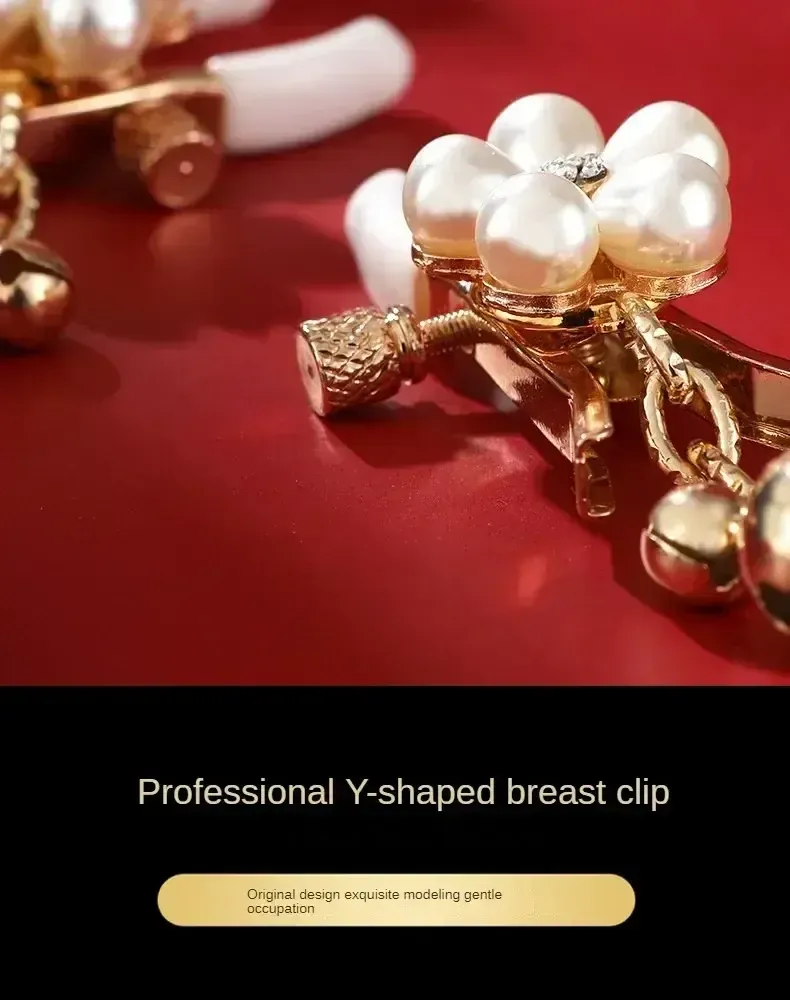 isensualflow es pinzas pezones bdsm con perlas