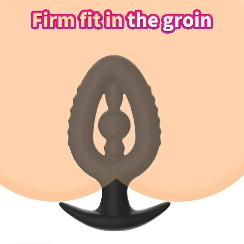 isensualflow es plug anal con cuentas de silicona