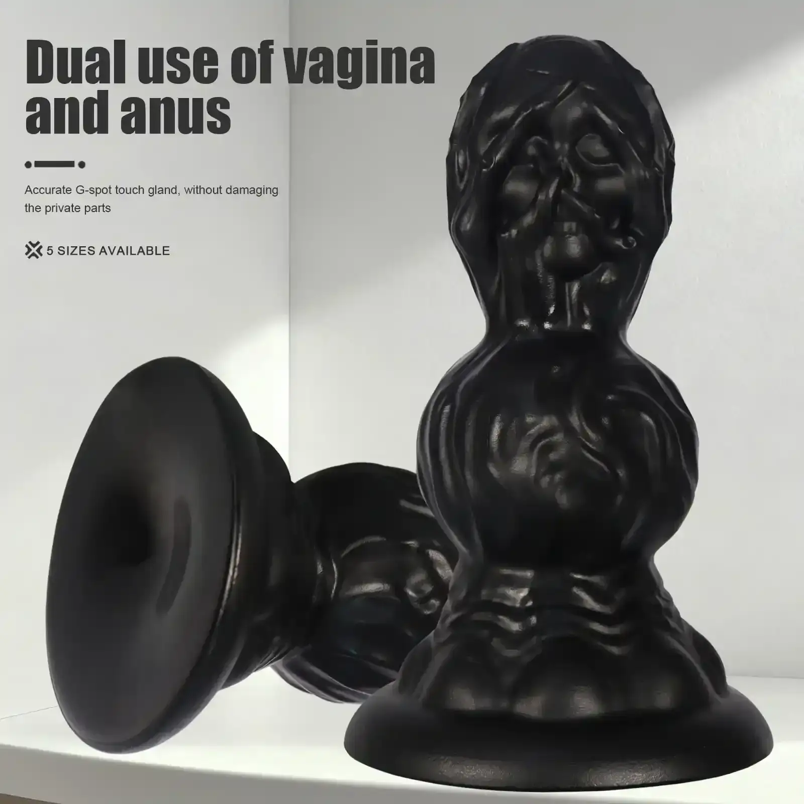 isensualflow es plug anal de goma con masaje