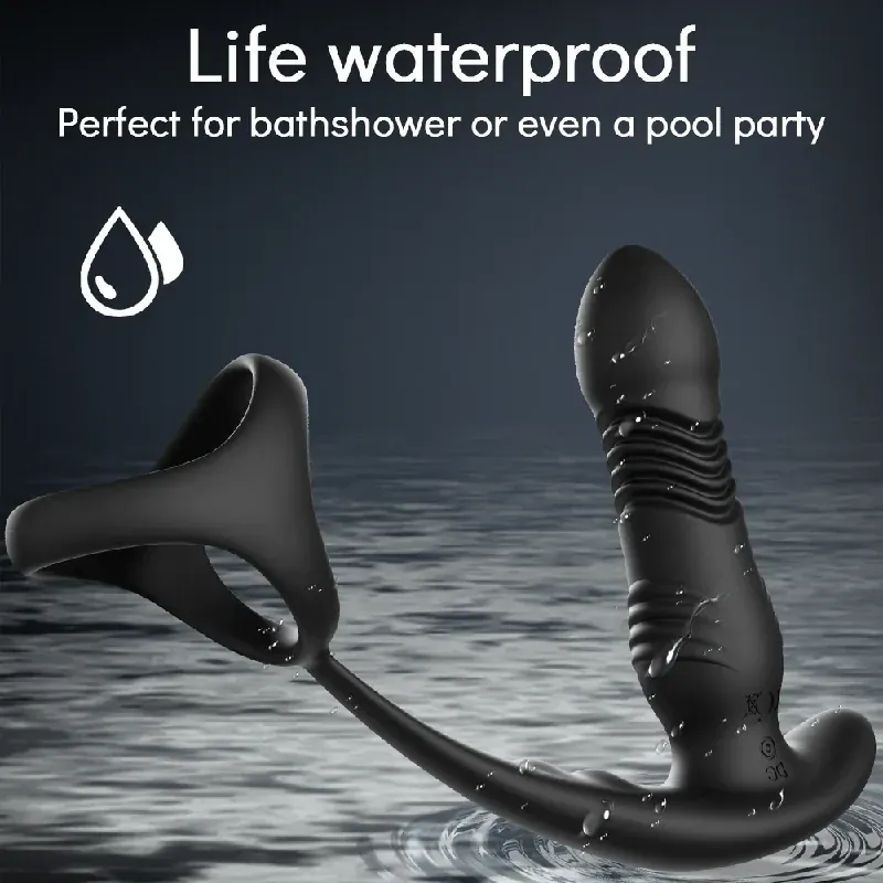 isensualflow es plug anal de silicona medica negro 1