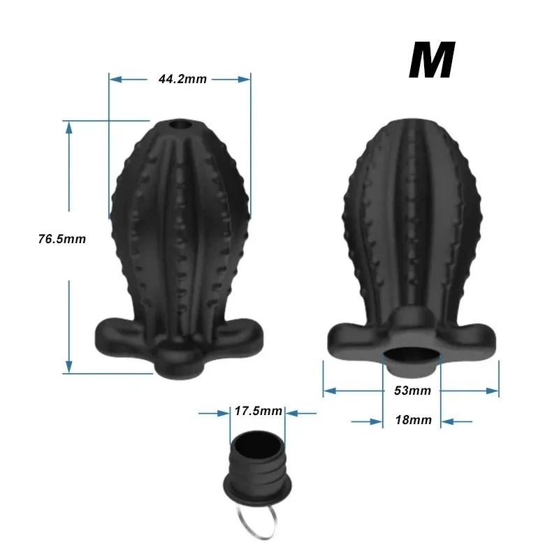 isensualflow es plug anal hueco con base pétalo