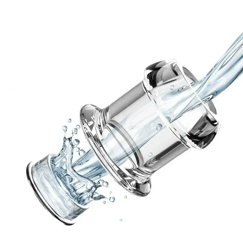 isensualflow es plug anal hueco transparente mediano