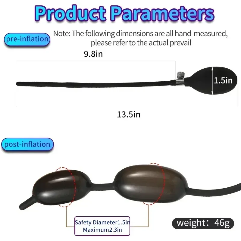isensualflow es plug anal inflable de silicona medica 1